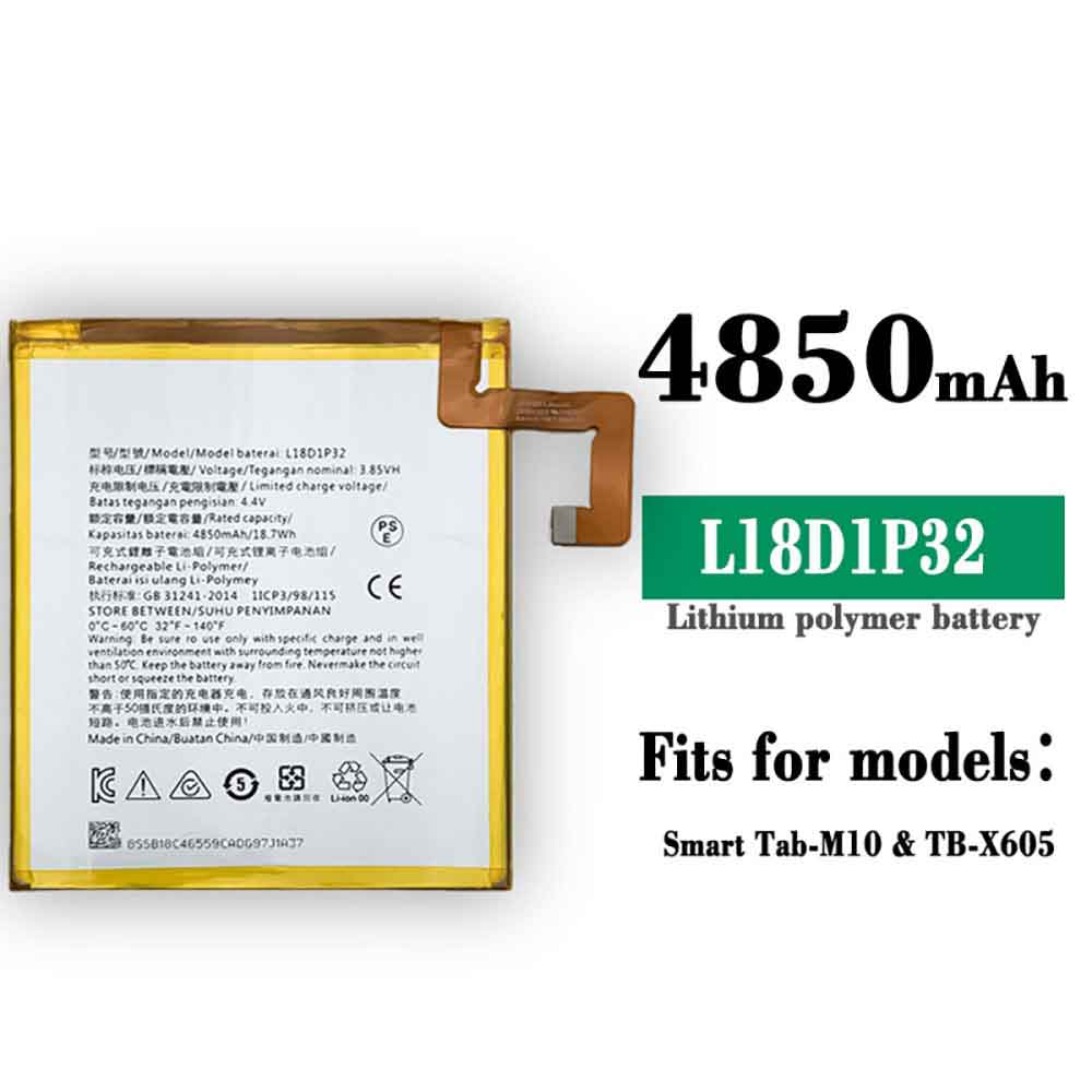 Batería para Thinkpad-2ICR19/lenovo-L18D1P32DI